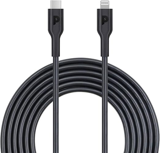 Powerology TPE USB-C to Lightning Data & Fast Charge PD 3m Cable