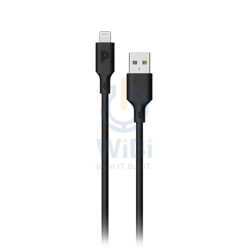 Powerology TPE USB-A to Lightning Data & Fast Charge Cable