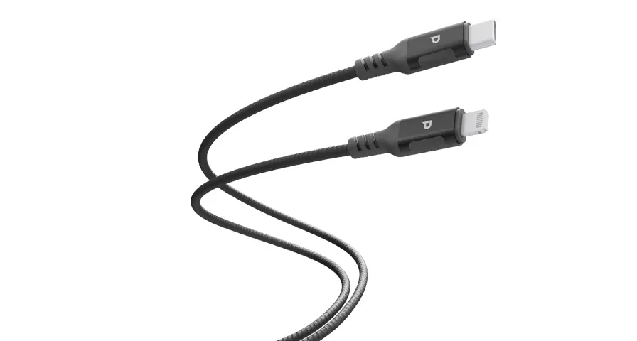 Powerology Power Sync Weave USB-C to Lightning PD 60W 2m Cable