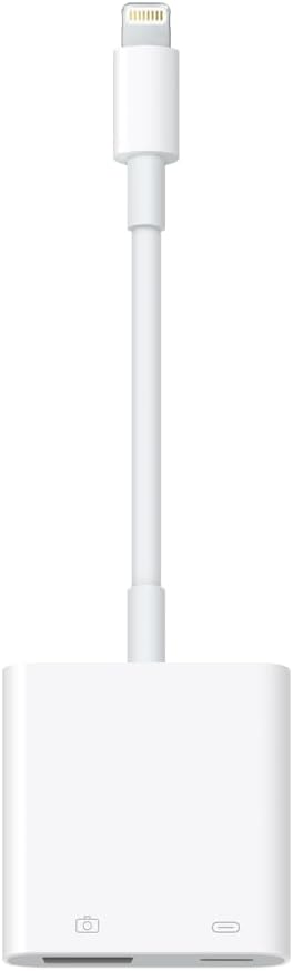 Apple Lightning to USB 3 Camera Adapter White