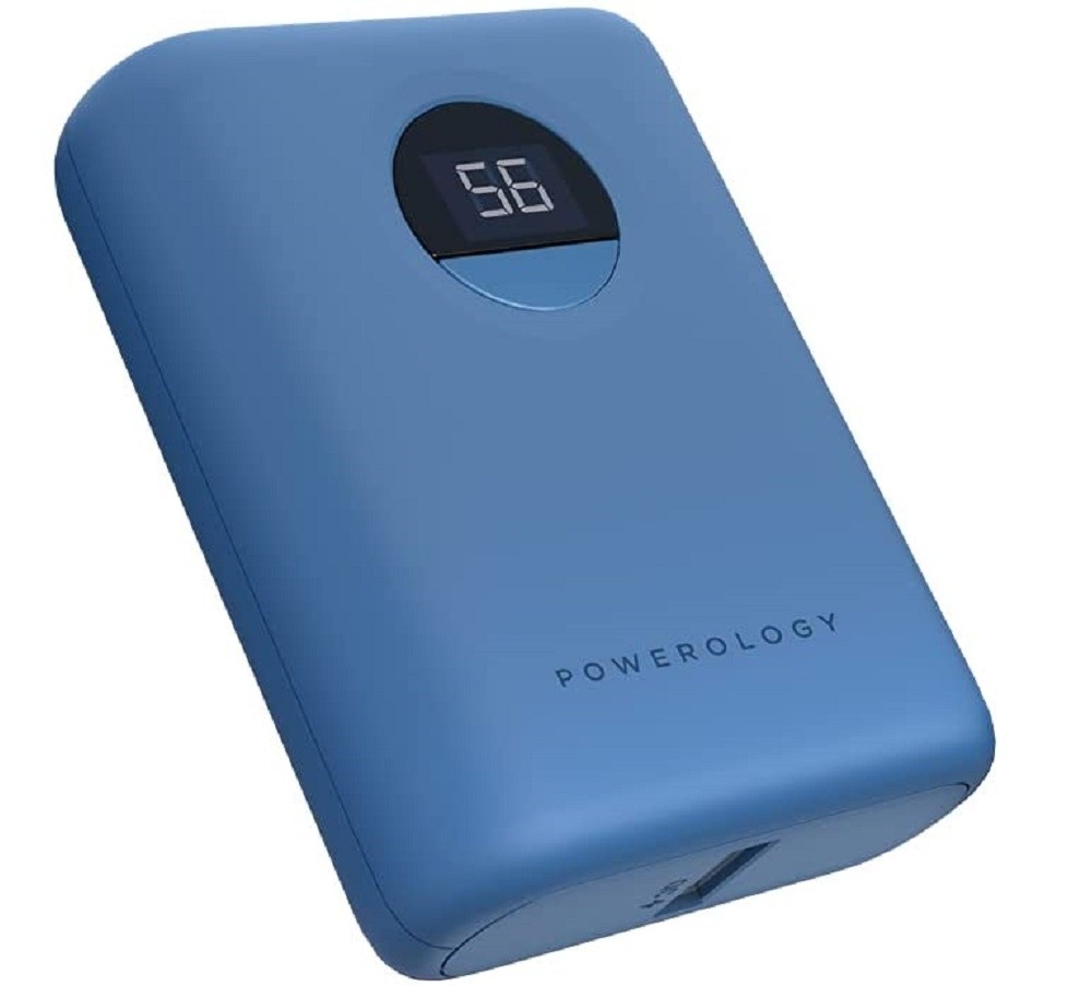 Powerology 10000mAh Ultra-Compact 20W PD & QC3.0 Power Bank