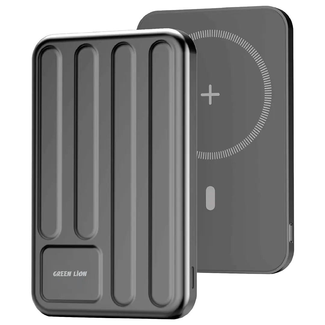 Green Lion Oxford MagSafe Power Bank 5000mAh Qi2 PD 20W