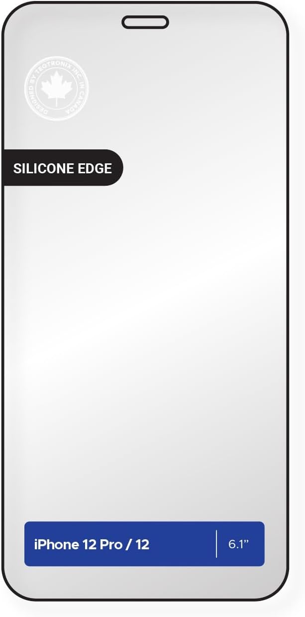 Levelo Anti-Static Clear Silicone Edge Tempered Screen Protector