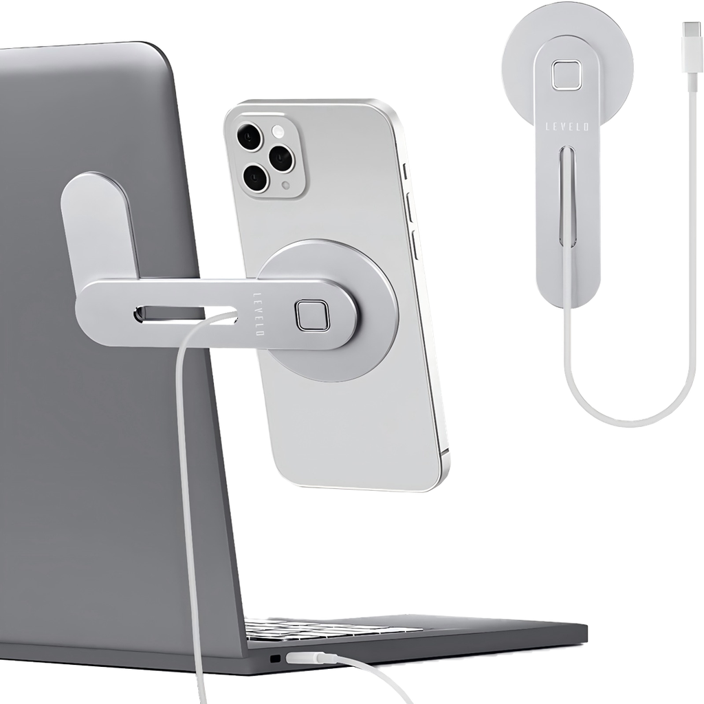 Levelo Energia MagSafe Surface Phone Holder with Wireless Charger