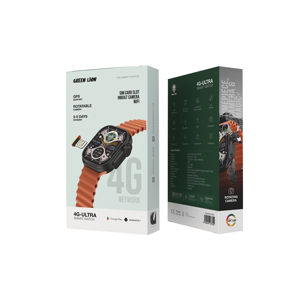 ساعات ذكية Green Lion 4G Ultra