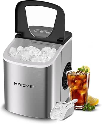 Krome Ice Maker 22Kg/Day (KR-IM22SH)