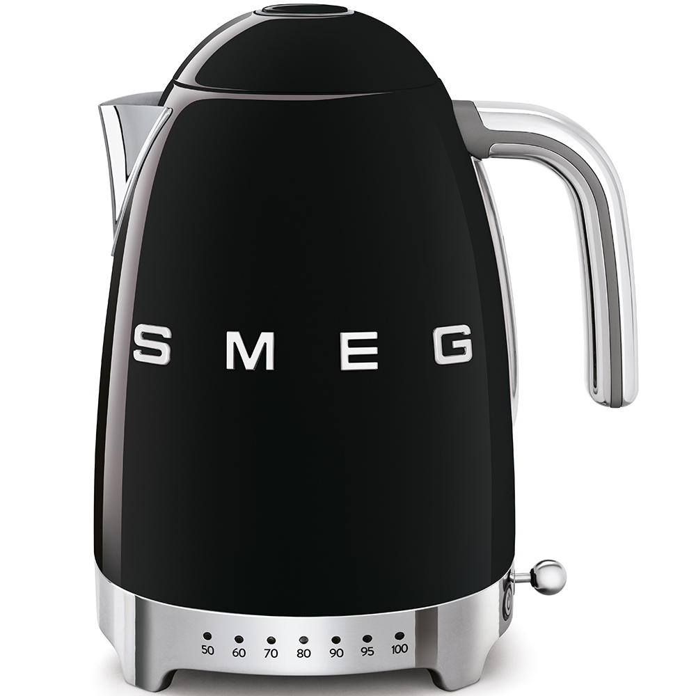 غلاية Smeg بدرجات حرارة متغيرة Black (KLF04BLUK)