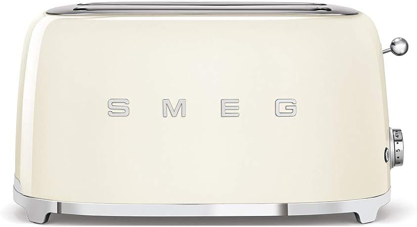 محمصة Smeg 4 شرائح Cream (TSF02CRUK)