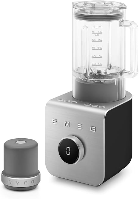 خلاط عالي الأداء Smeg Black (BLC02BLMUK)