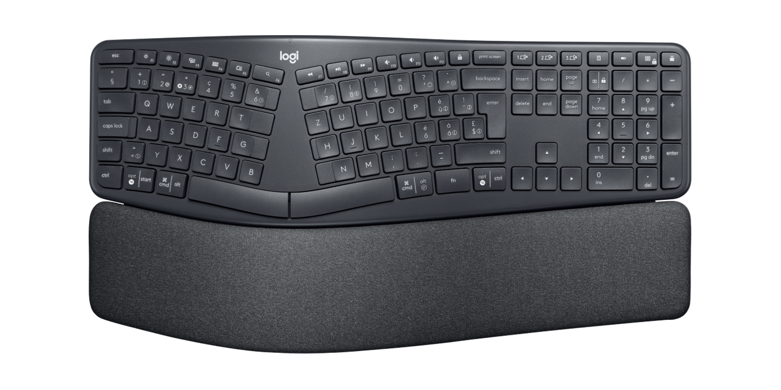Logitech K860 Ergo Bluetooth Клавиатура Graphite