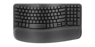 Logitech Wave Bluetooth Эргономичная клавиатура Graphite