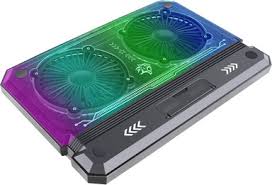 Porodo Gaming Crystal Shell Laptop Cooling Pad