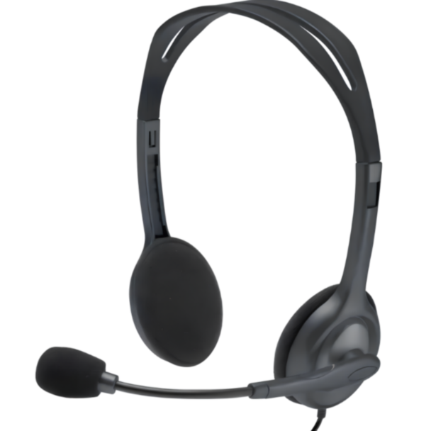 Logitech سماعة رأس H111 (981-000593)