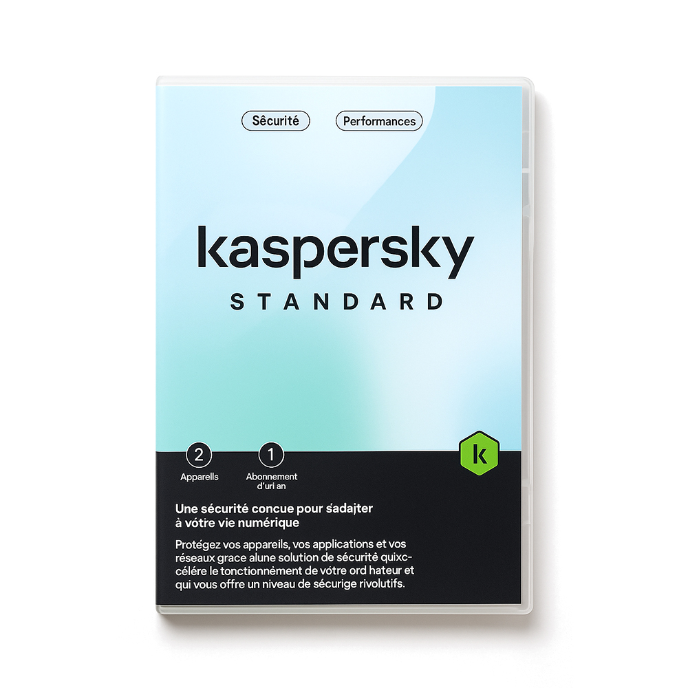 Kaspersky Standard Antivirus 2025 مستخدمان French