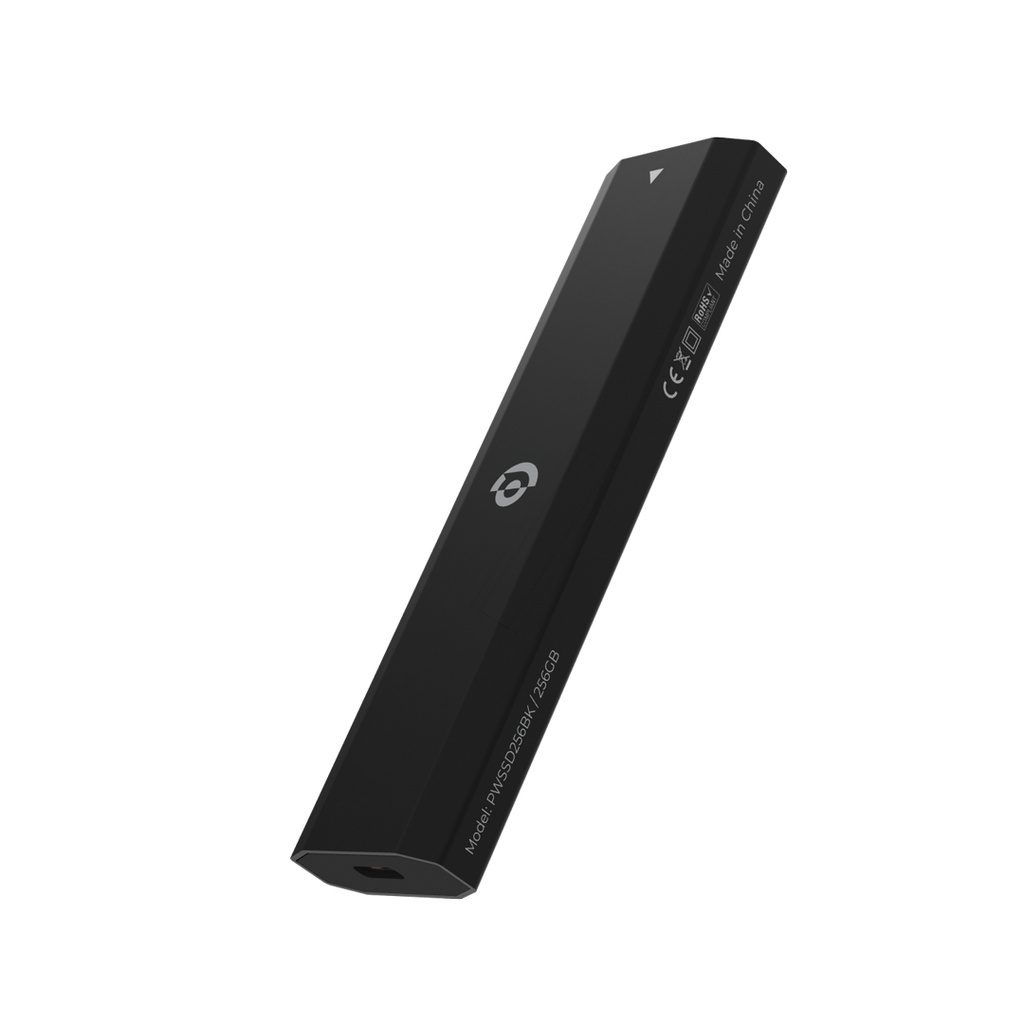 قرص Powerology SSD محمول 256GB ثنائي البروتوكول