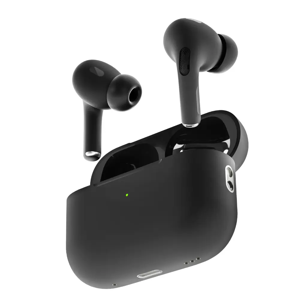 سماعات Porodo Blue Earbuds Pro 2 اللاسلكية لمدة 20 ساعة (PBARPDP2BK)