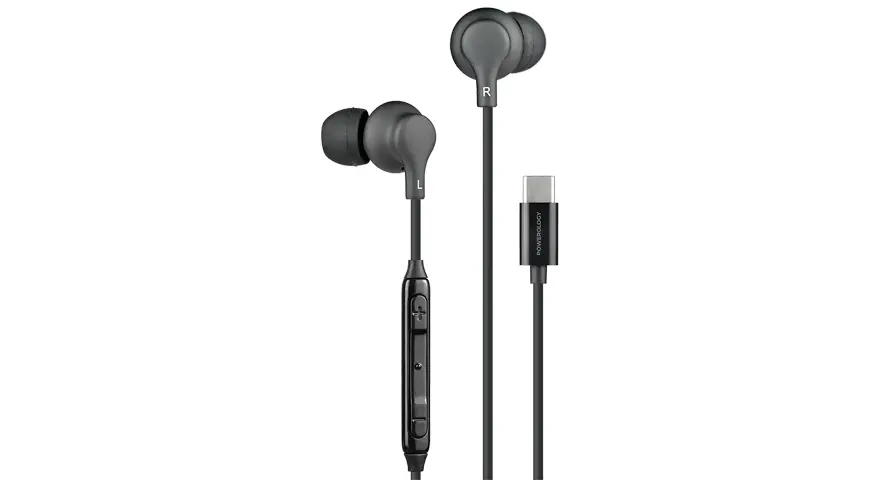 Powerology Type-C In-Ear Stereo Earphones