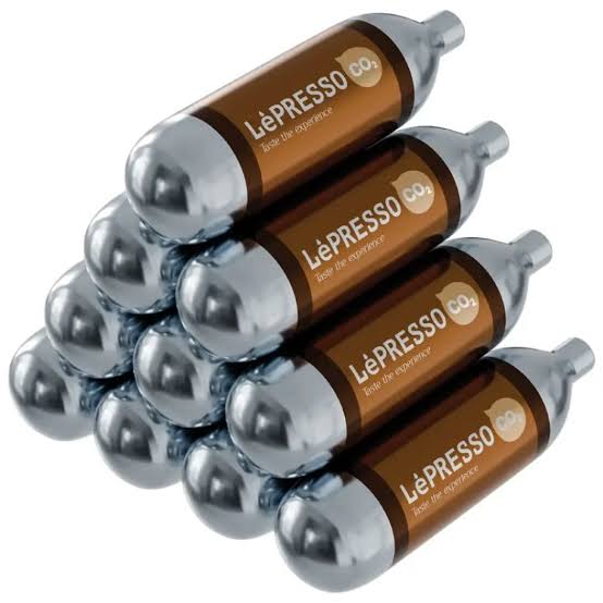 LePresso CO2 Картриджи для Бутылки Газированной Воды 8 г (LPCO2CFGTSL)