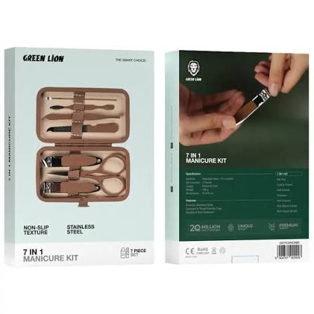 Green Lion 7-in-1 Manicure Kit