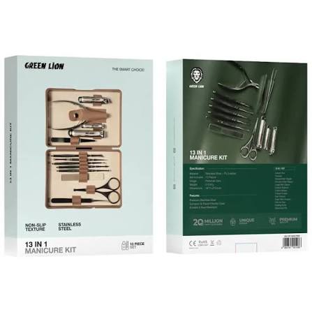 Green Lion 13-in-1 Manicure Kit