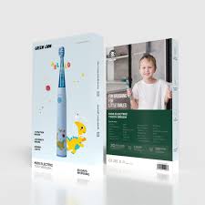 Green Lion فرشاة أسنان كهربائية للأطفال
