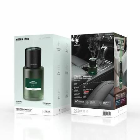 Green Lion Forest Diffuser معطر للسيارة والمنزل 130 مل